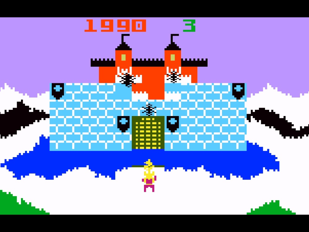 Gameplay of Ice Trek for Intellivision